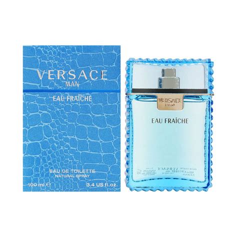 versace fresh water|versace man 3.4 oz.